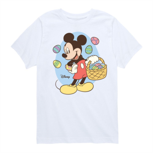 Disneys Mickey Mouse Boys 8-20 Easter Basket Graphic Tee