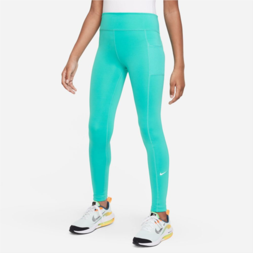 Girls 7-16 Nike Dri-FIT One Leggings with Pockets