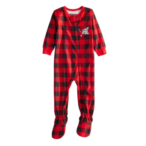 Baby Jammies For Your Families Frenchie Footed Pajamas by Cuddl Duds