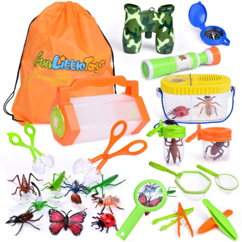Popfun Outdoor Toys for kids: 27 Pcs Bug Catcher Kit Bundle