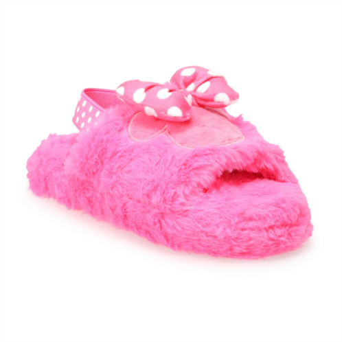Licensed Character Disneys Minnie Mouse Girls Elevated Spa Slippers