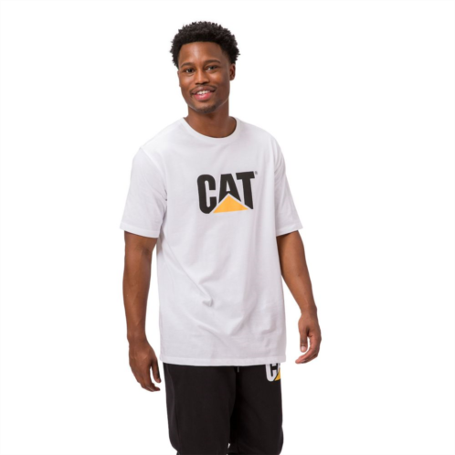 Mens Caterpillar CAT Trademark Logo Tee