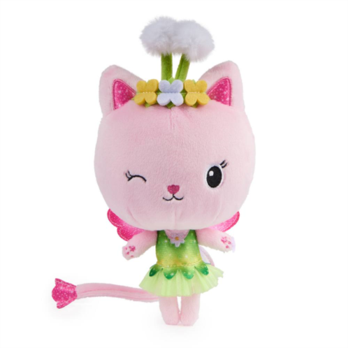 Spin Master Gabbys Dollhouse, 7-inch Kitty Fairy Purr-ific Plush Toy