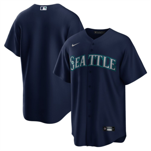 Mens Nike Navy Seattle Mariners Alternate Replica Team Jersey