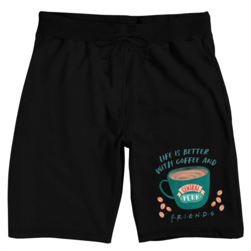 Licensed Character Mens Friends Coffee Shop Sleep Shorts