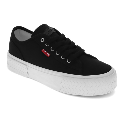 Levis Modern Womens Low-Top Stacked Sneakers
