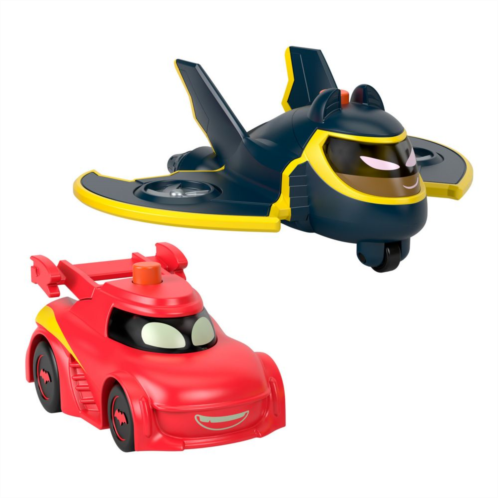 IMAGINEXT Fisher-Price DC Batwheels Light-Up 1:55 Scale Toy Cars