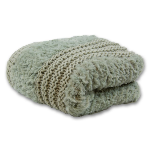 Donna Sharp Plush Knit Throw Blanket