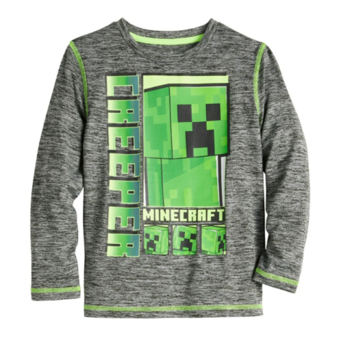 Boys 4-12 Jumping Beans Minecraft Night Creepers Long Sleeve Graphic Tee