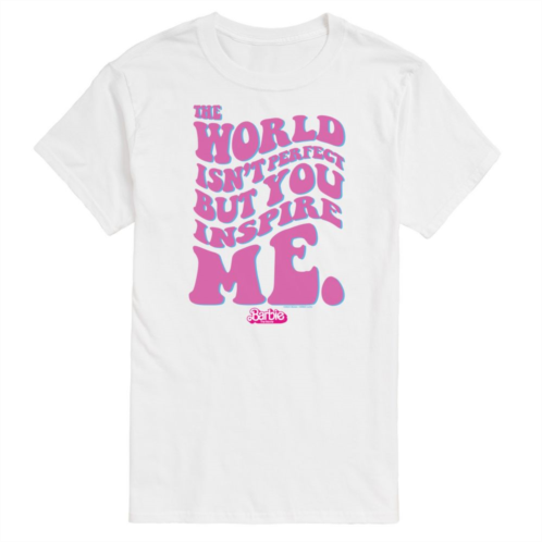 Big & Tall Barbie The Movie Theatrical You Inspire Me Graphic Tee