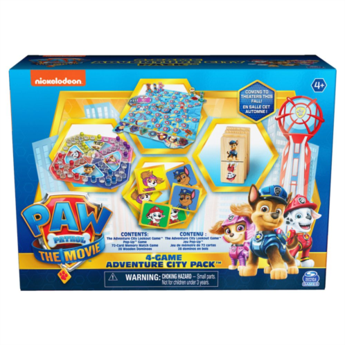 Spin Master PAW Patrol: The Movie 4-Game Adventure City Pack