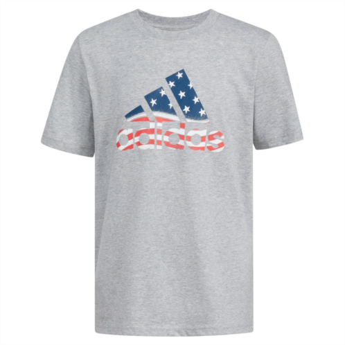 Boys 4-7 adidas USA Flag Logo Short Sleeve Graphic Tee