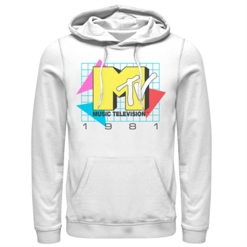 Licensed Character Mens MTV Music Television 1981 Logo Graphic Hoodie