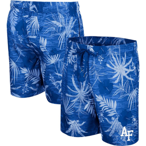 Mens Colosseum Royal Air Force Falcons What Else is New Swim Shorts