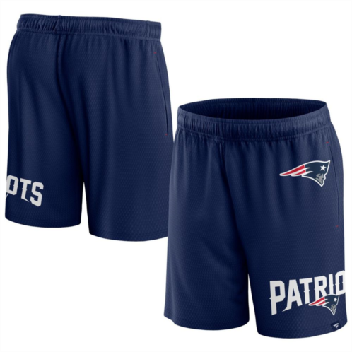 Mens Fanatics Branded Navy New England Patriots Clincher Shorts