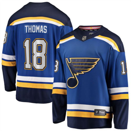 Mens Fanatics Branded Robert Thomas Blue St. Louis Blues Home Breakaway Player Jersey