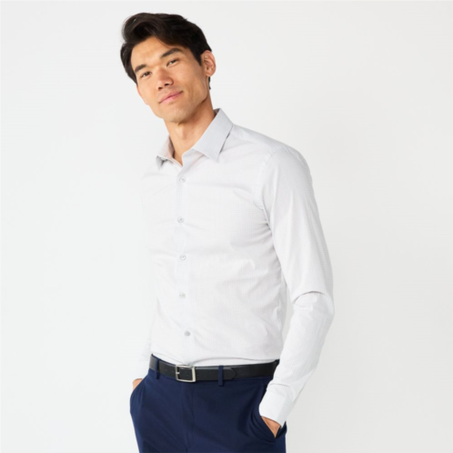 Mens Apt. 9 Premier Flex Slim-Fit Wrinkle Resistant Dress Shirt