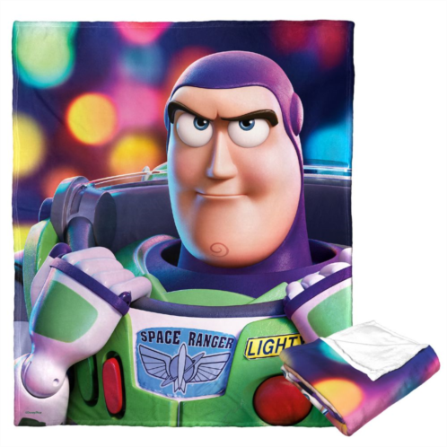 Licensed Character Disney / Pixars Toy Story Buzz Bright Silk Touch Throw Blanket