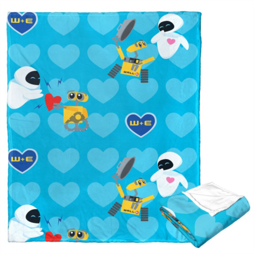 Licensed Character Disney / Pixars Wall-E Robo Love Silk Touch Throw Blanket