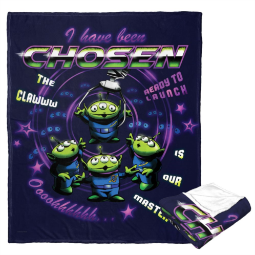 Licensed Character Disney / Pixars Toy Story Chosen Aliens Silk Touch Throw Blanket