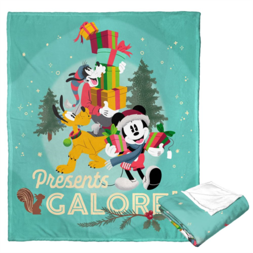 Licensed Character Disneys Mickey Mouse Presents Galore Silk Touch Throw Blanket