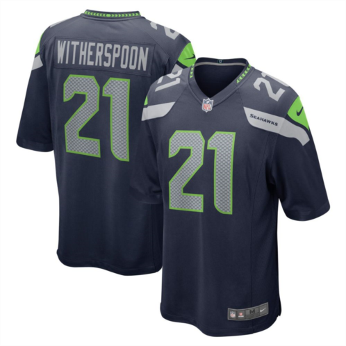 Mens Nike Devon Witherspoon College Navy Seattle Seahawks 2023 NFL Draft First Round Pick Game Jersey