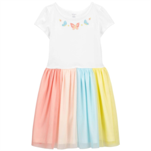 Girls 4-12 Carters Rainbow Tutu Dress