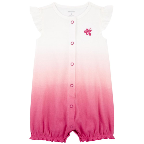 Baby Boy Carters Snap-Up Ombre Romper