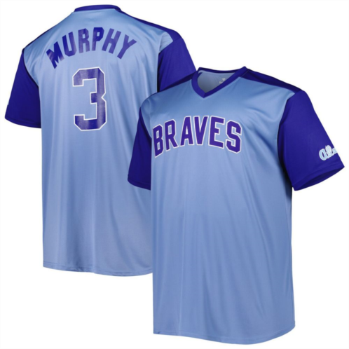 Unbranded Mens Dale Murphy Blue/Royal Atlanta Braves Cooperstown Collection Replica Player Jersey