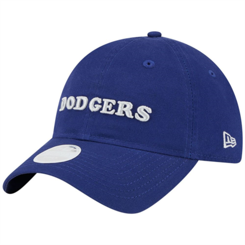 Womens New Era Royal Los Angeles Dodgers Shoutout 9TWENTY Adjustable Hat