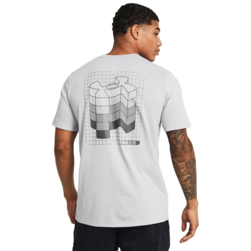 Mens Under Armour Elevation Map Logo Short Sleeve Graphic Tee