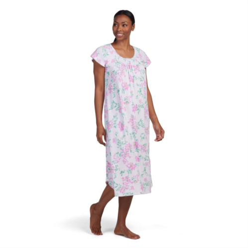 Womens Miss Elaine Essentials Cottonessa Long Nightgown