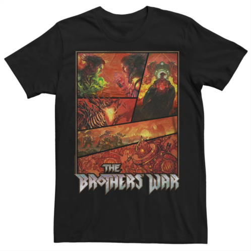 Licensed Character Mens Magic: the Gathering The Brothers War Battle Scenes Tee