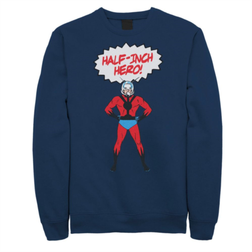 Big & Tall Marvel Ant-Man Half-Inch Hero Fleece Sweatshirt