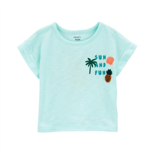 Toddler Girl Carters Tropical Sun And Fun Graphic Tee