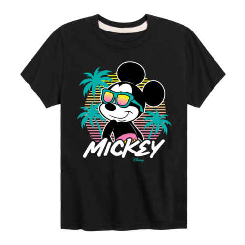 Dinsey Disneys Mickey Mouse Boys 8-20 Sunset Shades Graphic Tee