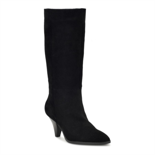Nine West Ceynote Womens Suede Knee-High Dress Boots