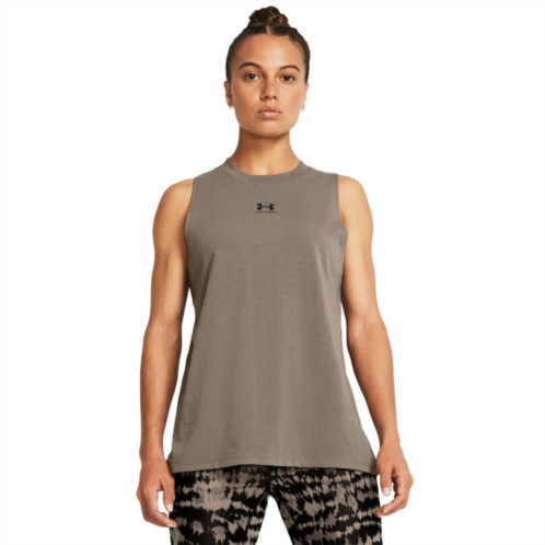 Womens Under Armour Rival Muscle Tank Top