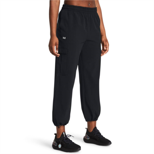 Womens Under Armour Rival Woven Cargo Pants
