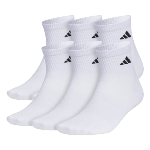 Mens adidas 6-Pack Superlite 3.0 Quarter Socks