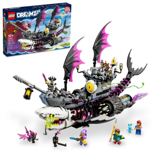 LEGO DREAMZzz Nightmare Shark Ship from New TV Show Building Toy Set 71469 (1389 Pieces)