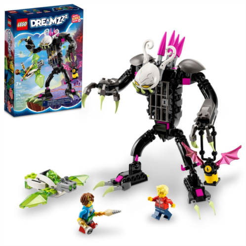 LEGO DREAMZzz Grimkeeper the Cage Monster - Z-Blob Robot to Mini-Plane to Hoverbike Toy 71455 (274 Pieces)