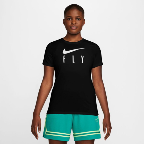Womens Nike Swoosh Fly Dri-FIT Graphic T-Shirt