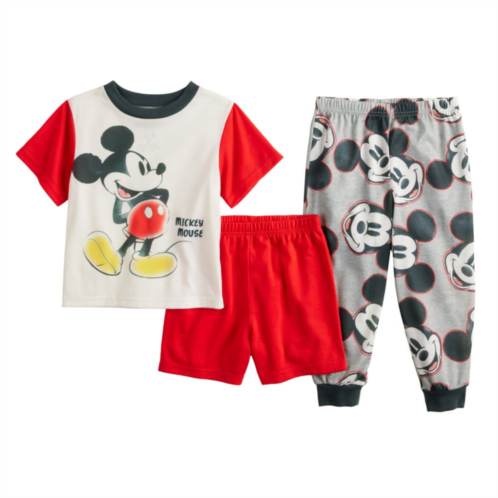 Licensed Character Disneys Mickey Mouse Toddler Boy Mickey Boy Top & Bottoms Pajama Set