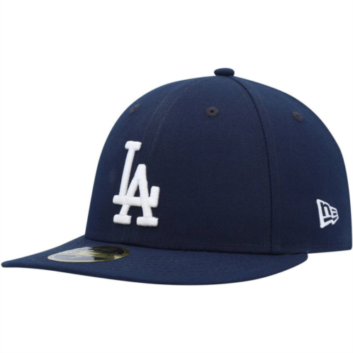 Mens New Era Navy Los Angeles Dodgers Oceanside Low Profile 59FIFTY Fitted Hat