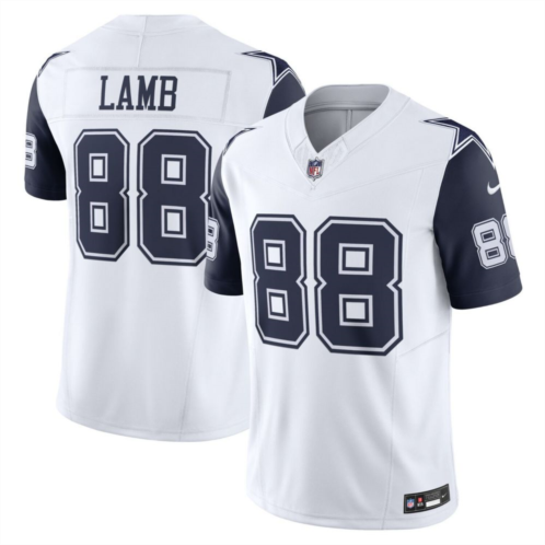 Mens Nike CeeDee Lamb White Dallas Cowboys Alternate Vapor F.U.S.E. Limited Jersey
