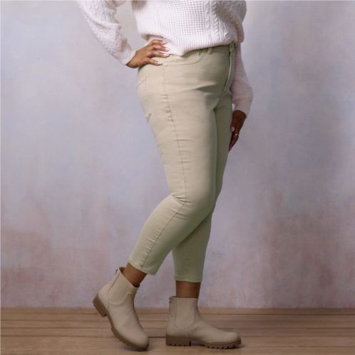 Womens LC Lauren Conrad High Rise 5-Pocket Skinny Ankle Pants