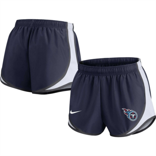 Womens Nike Navy Tennessee Titans Tempo Shorts
