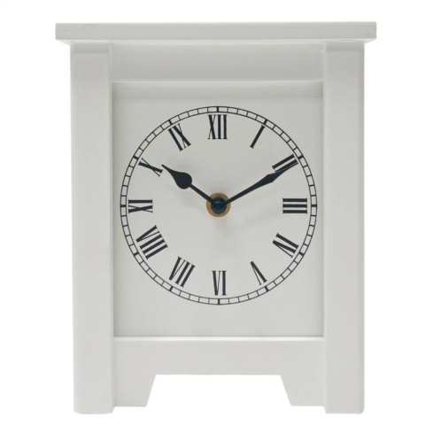 Unbranded White MDF Clock Table Decor