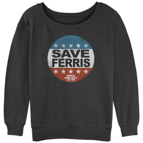 Licensed Character Juniors Ferris Bueller Ferris Was Saved Graphic Tee